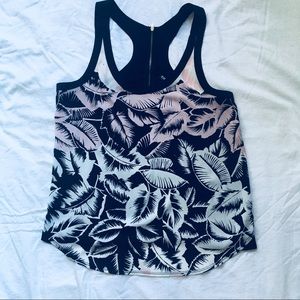 Express Racer Back With Zipper